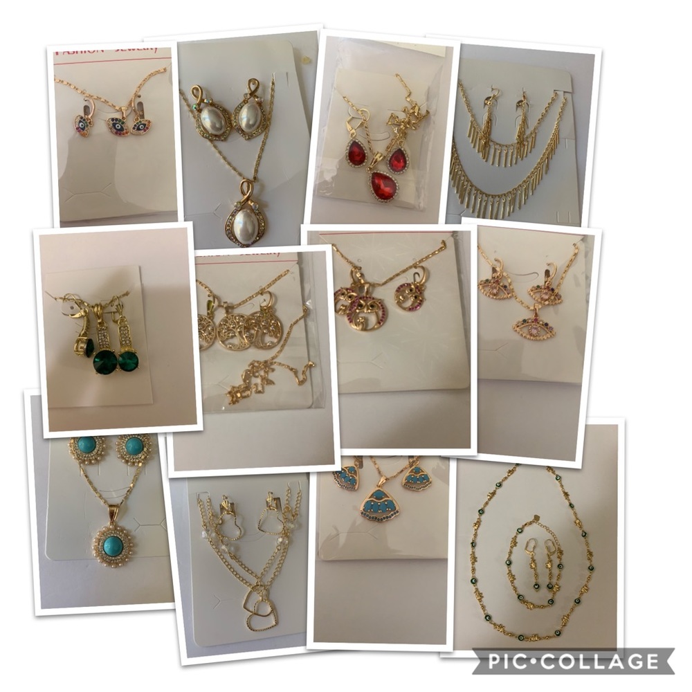 12 pieces of Gold filled Jewelry
